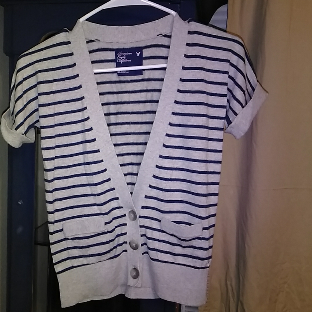 Small short sleeve cardigan